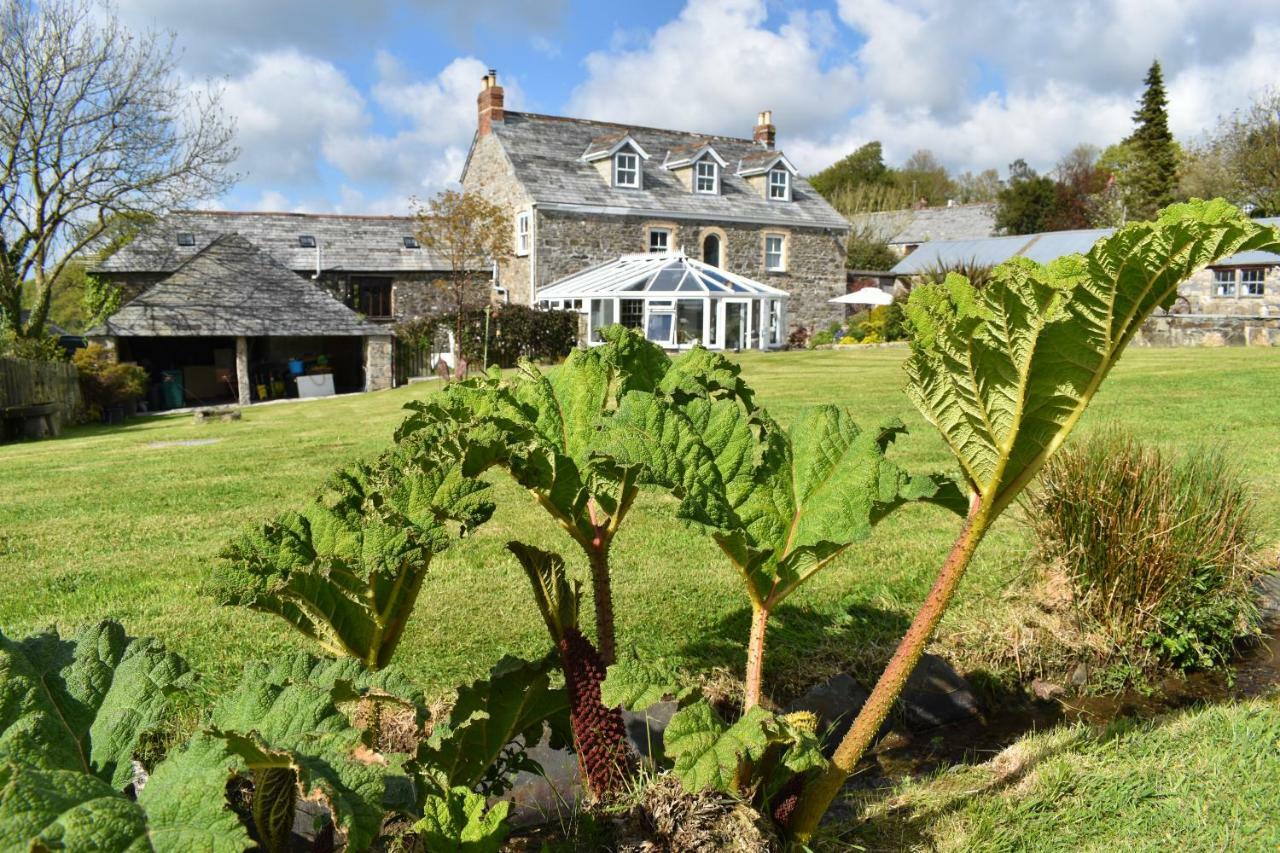 Treveighan Farmhouse Saint Teath エクステリア 写真